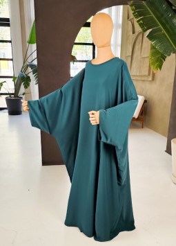 Farasha Abaya "Maysa" Groen - Medina Silk