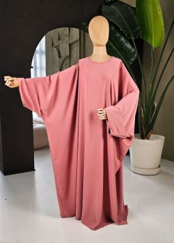 Farasha Abaya "Maysa" Roze - Medina Silk