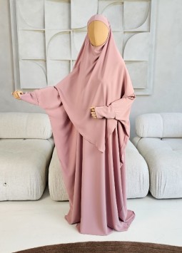 Khimar Set "Dunya" Roze - Medina Silk