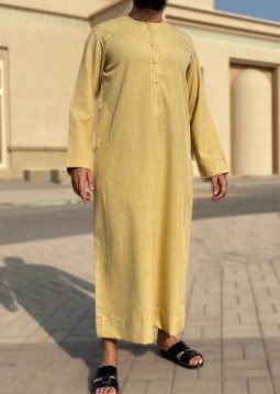 Emirati Mosterd "Imperial" Custom Qamis
