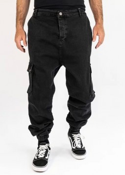 Zwarte Jeans Cargo "JP13" van DC Jeans