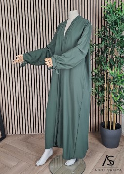 Groene Kimono "Aminah" in Medina Silk
