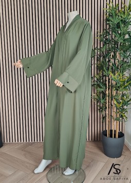 Groene Kimono "Noor" in Medina Silk