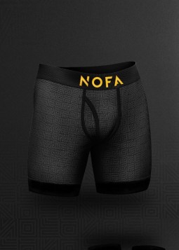 Single Boxershort Zwart van NOFA Underwear