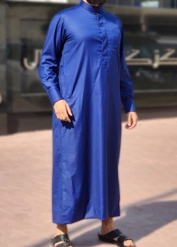 Saudi Marine Blauw van Custom Qamis