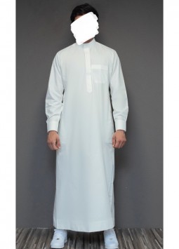Saudi Thobe Off-White van Bin Rizwan