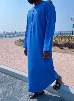 Emirati Electric Blue "Imperial" van Custom Qamis