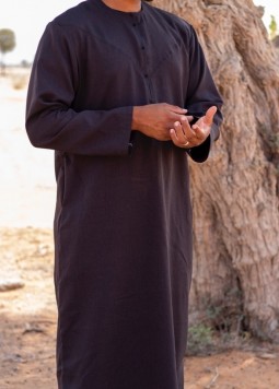 Emirati Zwart "Imperial" van Custom Qamis
