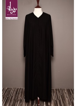 Vrouwen Abaya Kimono Zwart van Bin Rizwan